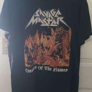 "Creature of the Flames" Short Sleeve Graphic Tee - Black